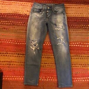 American Eagle Outfitters Tom Girl Jeans, size 2